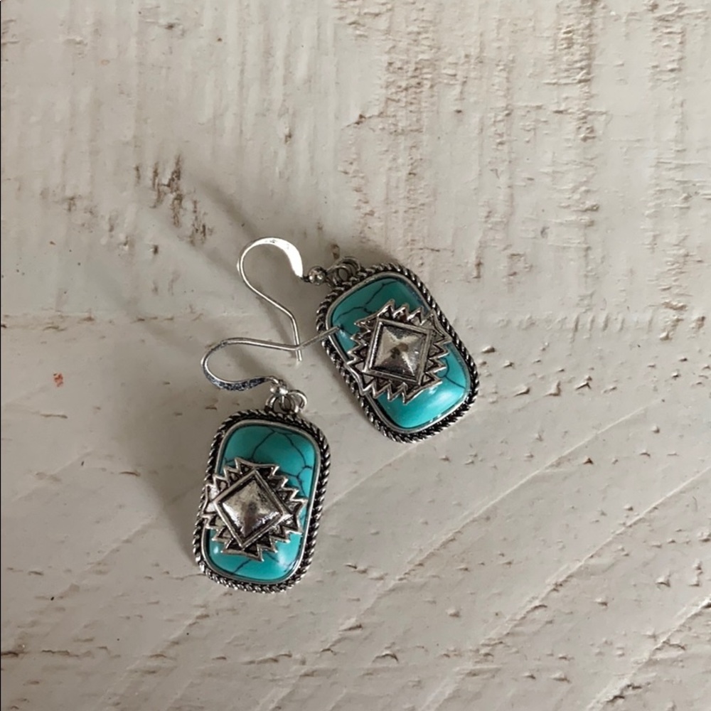 Turquoise earrings